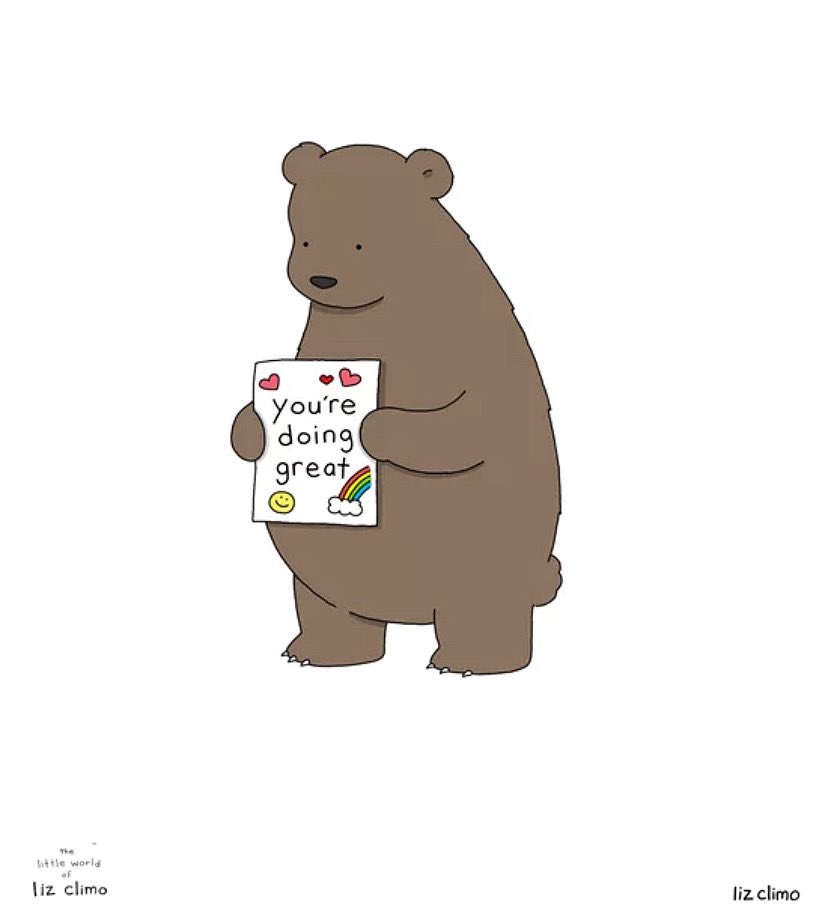 GingerWildheart's tweet photo. If you’ve been struggling lately, you made it through, you’re doing great.
If you’re having a hard time now, be kind to yourself, you’re doing great. 
Circumstances change, nothing stays the same. Keep going, you help me. 
Thank you for your inspiration. 
Love, strength &amp; hope ❤️ https://t.co/yVyDEcWQYz