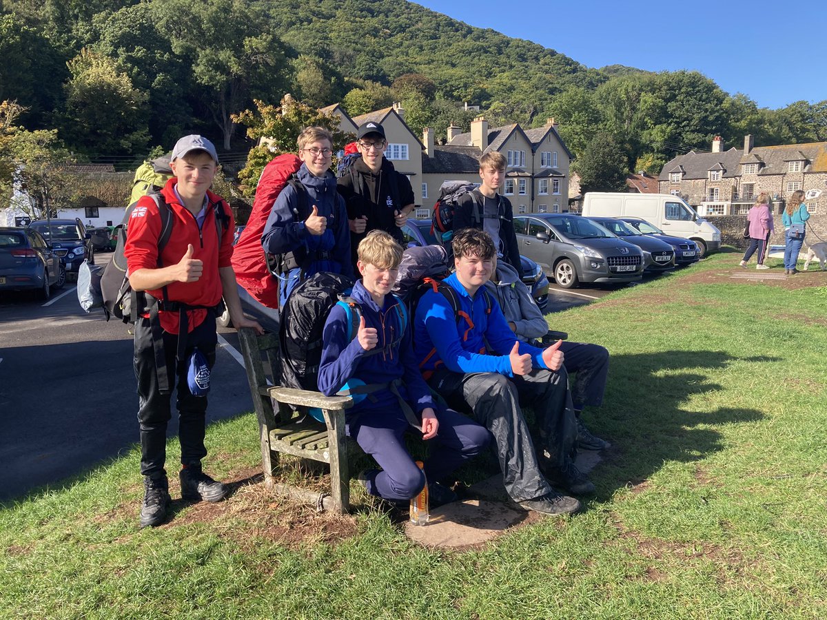 DofEBrixham's tweet photo. All groups through CP1 - weather is now gorgeous! Thank goodness we waited! https://t.co/KjS6zkH59V
