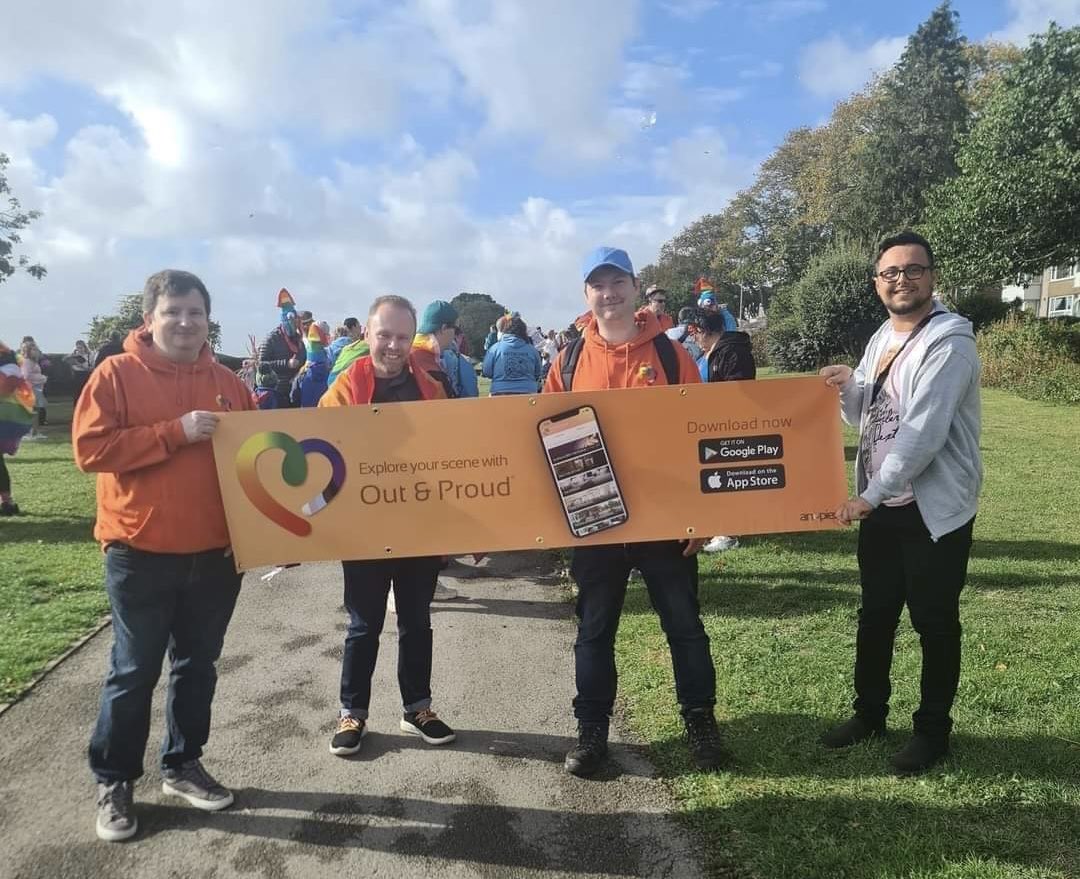 lush day yesterday at <a href="/Barry_Pride/">Barry Pride</a> walking in the parade with <a href="/OutAndProudApp/">Out & Proud® App</a> &amp; amazing friends. Followed by some fab entertainment down the promenade, well done everyone involved to make the event happen &amp; remember embrace your true self no matter what &amp; be happy ❤️🏳️‍🌈🧡🥰💛🌈💚