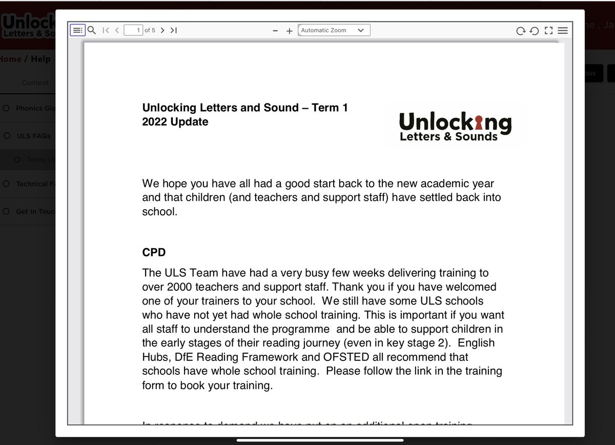 Unlocking Letters and Sounds tweet media