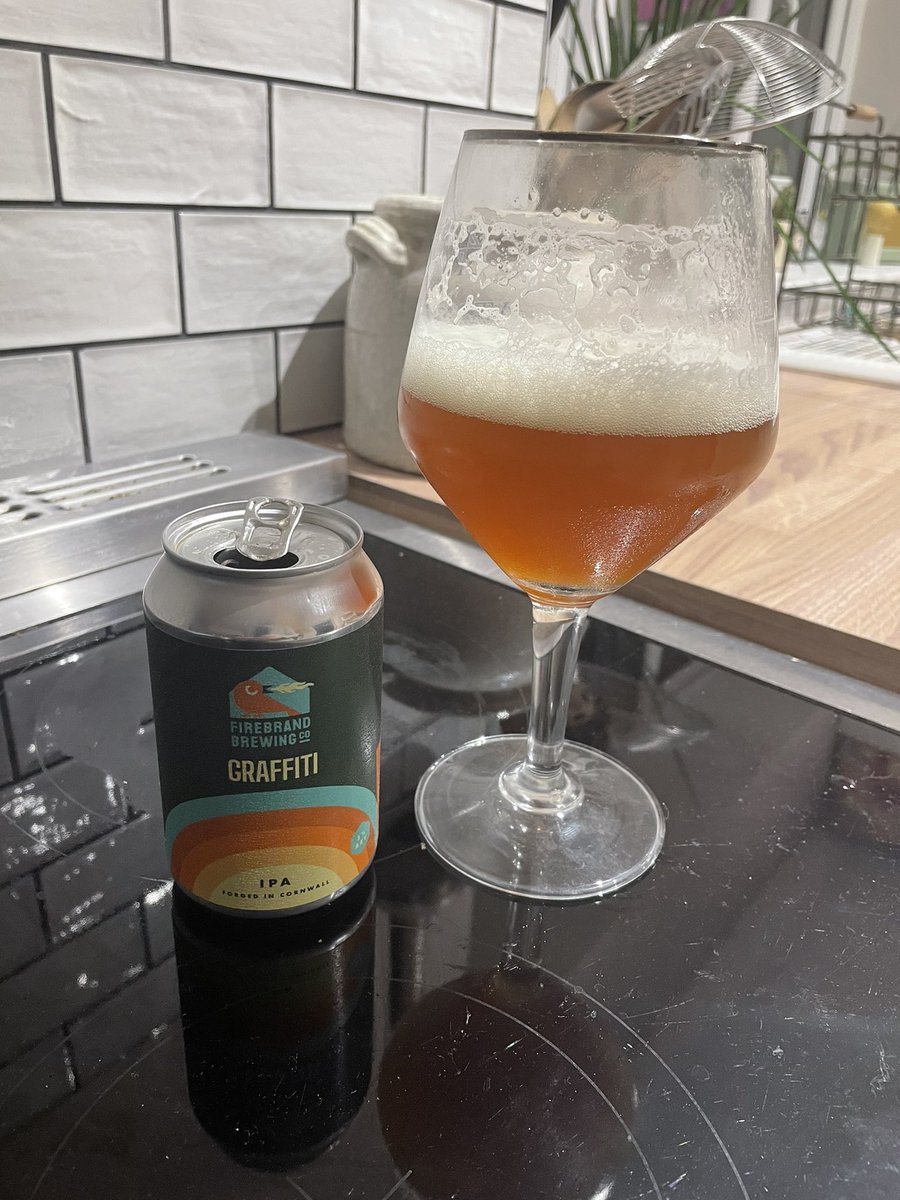 I definitely like this. From <a href="/FirebrandBeer/">Firebrand Brewing Co.</a> in Cornwall. An excellent drop 👍 #beer #cornwall