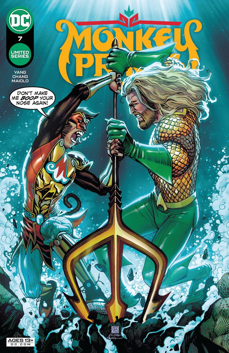 cmxnow's tweet photo. DC Comics released Page Preview and Covers of Monkey Prince #7 comic - https://t.co/cQlQVgiRIA #MonkeyPrince #PagePreview #Cover #Comic #DCComics #ComixNOW https://t.co/SHxobcQA6A