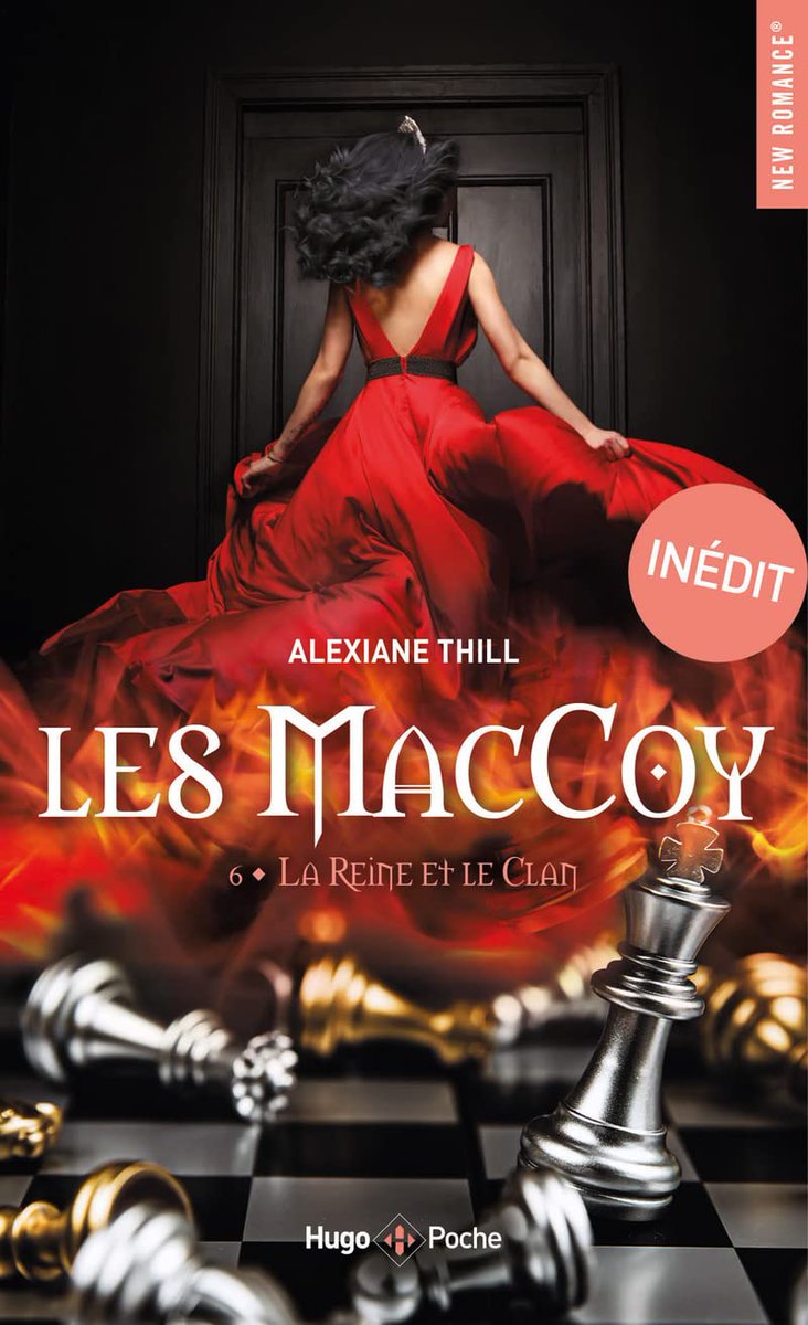 // #SORTIE //
DERNIER TOME !
La reine et le clan #6 de la série "Les Maccoy" d' <a href="/AlexianeThill/">Alexiane Thill</a> sortira le 13 octobre chez <a href="/PocheNewRomance/">PocheHugoNewRomance</a>  
Lien Achat ➜ amzn.to/3e0o3yY