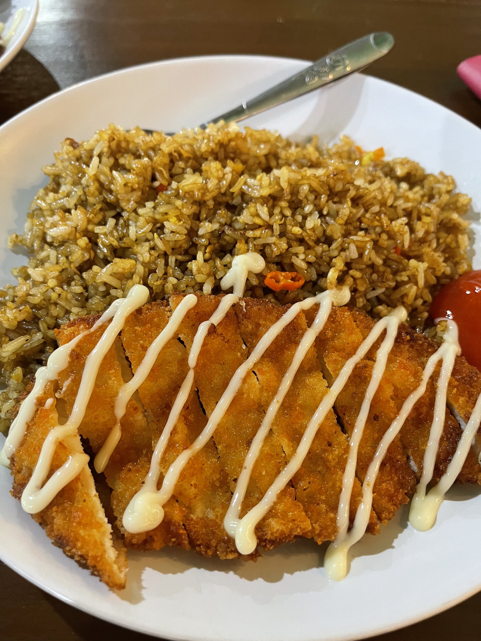 GUIS on Twitter "nasi goreng katsu di jogja harganya 18rb aja guis met