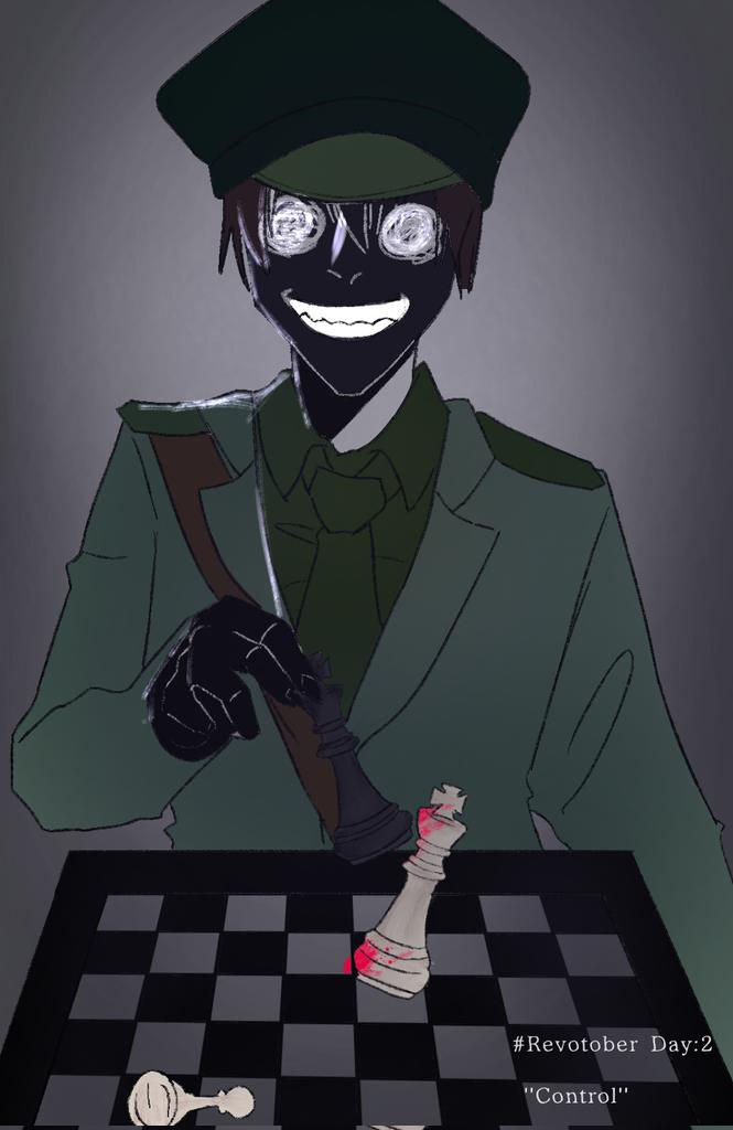 #Revotober Day 2
''Control''

I'm sorry this was such a low effort art"(( I couldn't detailed it cuz my health broken down