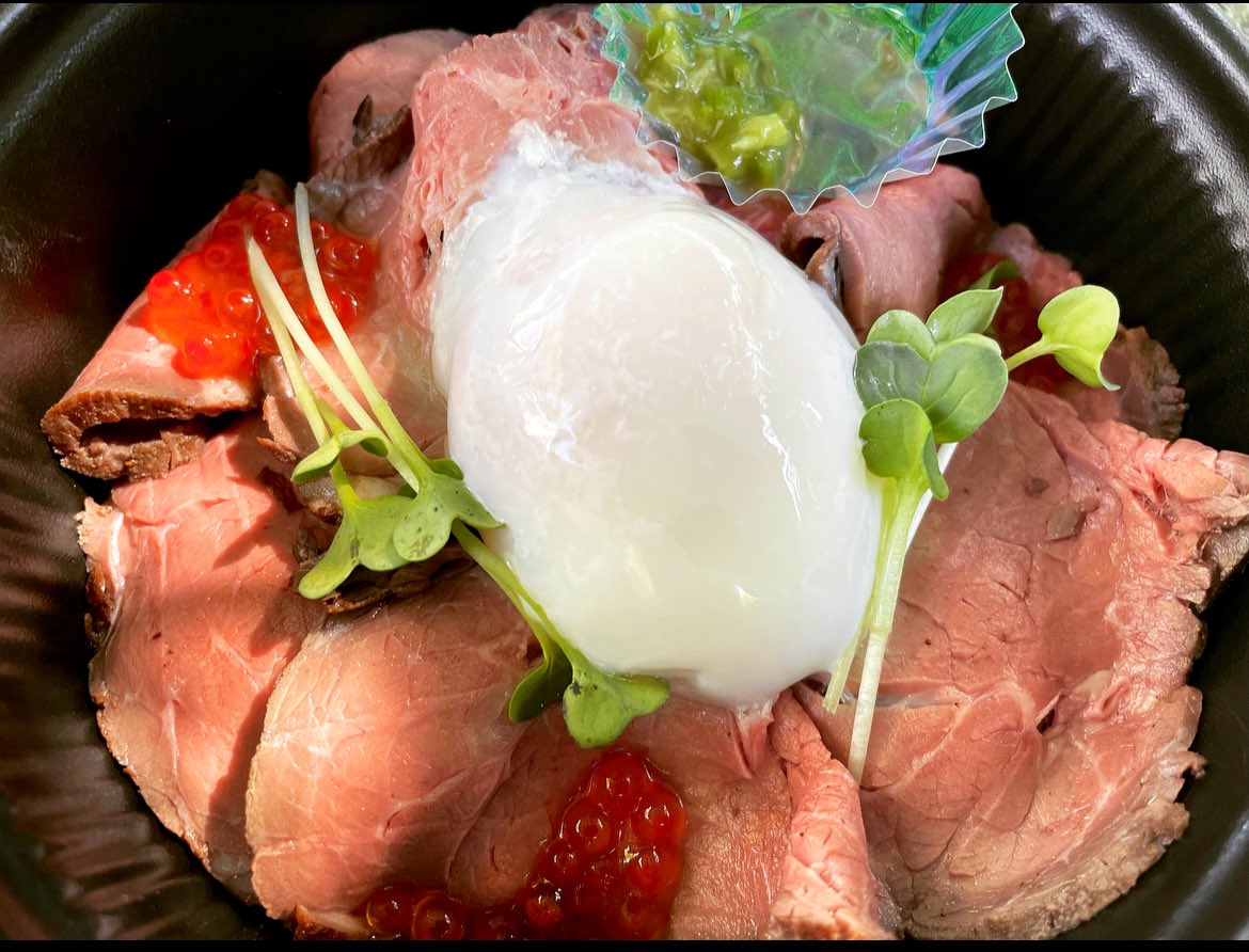 みんなの クラウン ローストビーフ丼 口コミ 評判 食べたいランチ 夜ごはんがきっと見つかる ナウティスイーツ