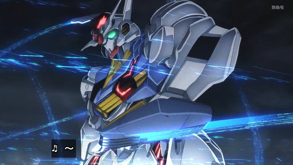 閻魔あいｐｈｏｎｅ 機動戦士ガンダム 水星の魔女 1話 シールドファンネル みたいなのエグい強さやね G Witch T Co 2clgjskx Twitter