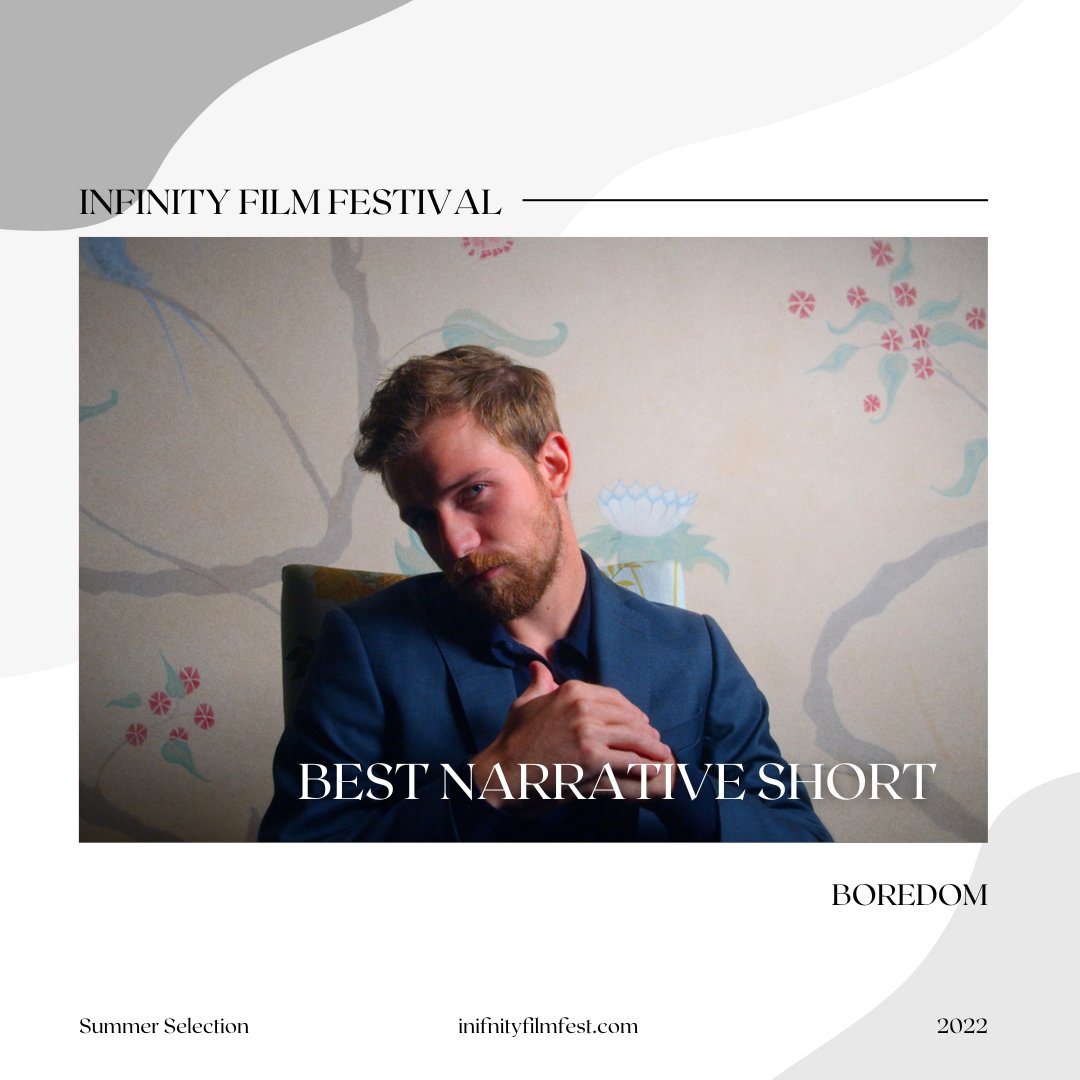 Congratulations to our Best Narrative Short winner 'Boredom'.

Grab your free ticket to see all this months films at the link in bio.

#film #shortfilm #filmfestival #filmawards #narrativeshort