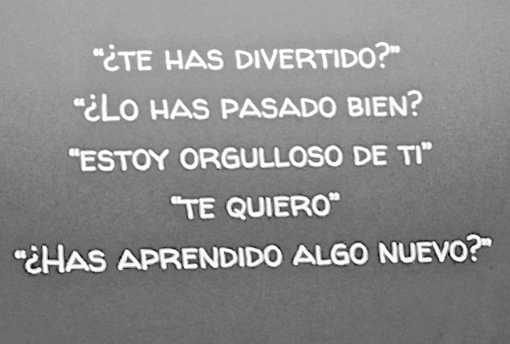 Comienza la temporada en el #deportebase y nunca está de más recordarlo... padres, madres, entrenadores/as👇
❓
❌Qué habéis hecho?
❌Cómo habéis quedado?
❌Habéis ganado?
✅Te has divertido?
✅Lo has pasado bien?
✅Has aprendido algo nuevo?
✅Estoy orgullos@ de ti / Te quiero