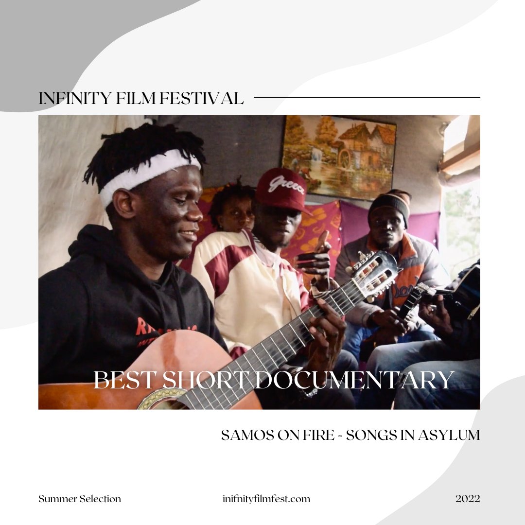 Congratulations to our Best Short Documentary winner 'Samos on Fire - Songs in Asylum'.

Grab your free ticket to see all this months films at the link in bio.

#film #shortfilm #filmfestival #filmawards #documentary