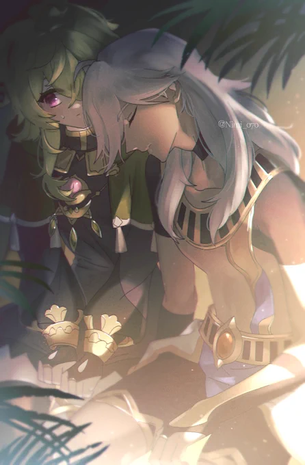 コレイの前では警戒が緩むセノ#セノコレ #cyllei #cyno #collei #GenshinImpact #原神 