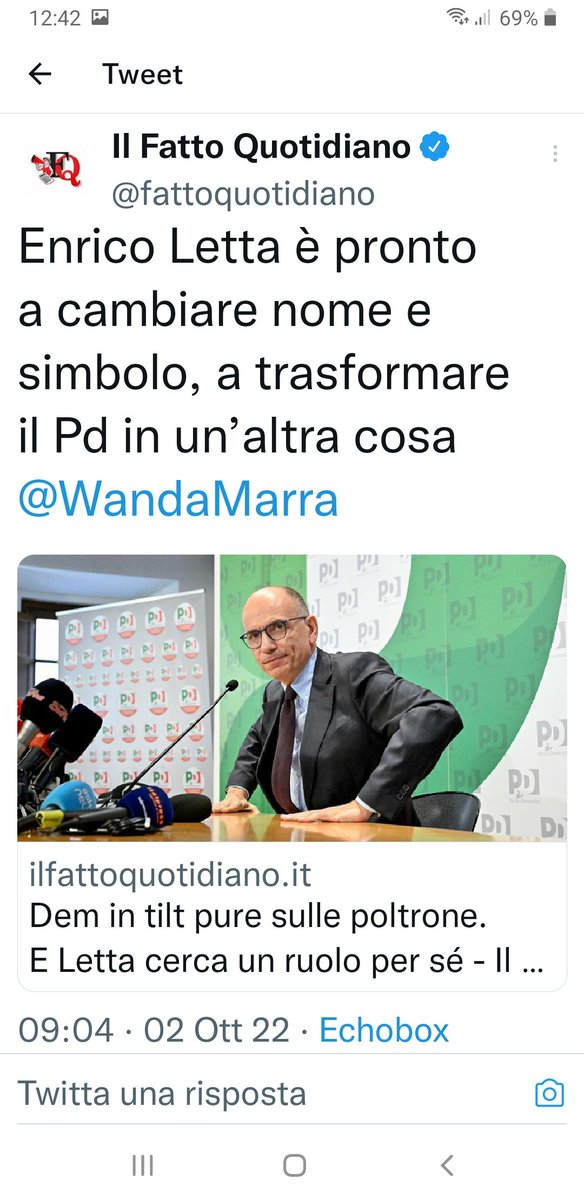 MimmoDOrazio's tweet photo. #MandrakatePostElettorali
Infatti il problema è il #nome e il #simbolo non i contenuti e le persone.
#EnricoLetta:
#ComeSiMuoveFaDanni https://t.co/Sr5cU1zV8D