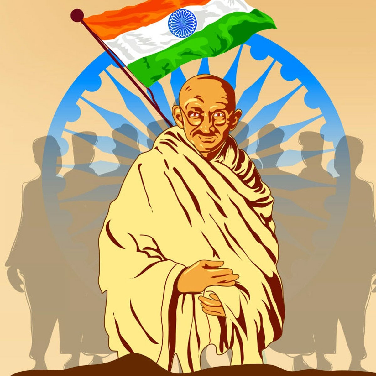 CSA_ksol's tweet photo. India celebrates 2nd October as Gandhi Jayanti. 
The day is also celebrated as Internation Day of Non-Violence because Gandhi followed the path of ahimsa during India's freedom struggle.

Together we must stand to empower our country in these tough times. 

#gandhijayanthi #csa https://t.co/YD6MzzQgNN