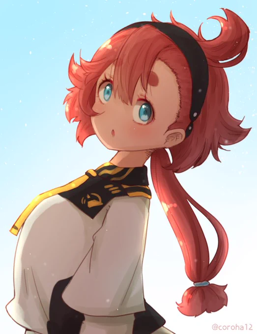 水星の魔女は完走したいのでスレッタチャンへの思い入れを発生させるべくおえかきした!!!! いいこっぽくてすき 