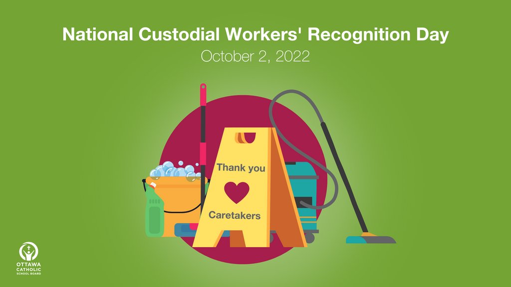 🙏#ThankYou to all our OCSB caretakers who work hard to keep our schools clean and running smoothly. #NationalCustodialWorkersDay #ocsbBeCommunity #ocsbCaretaker