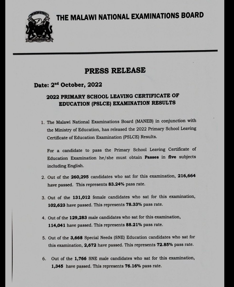 Ministry Of Education, Malawi tweet media
