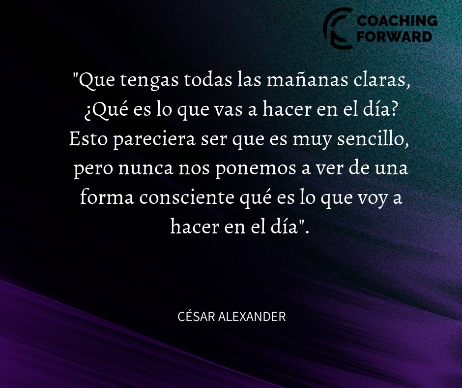 CoachingFwdMX's tweet photo. Planear en las mañanas qué harás.  Video completo: https://t.co/mTVCIxkVo5 https://t.co/FioK65ovv5