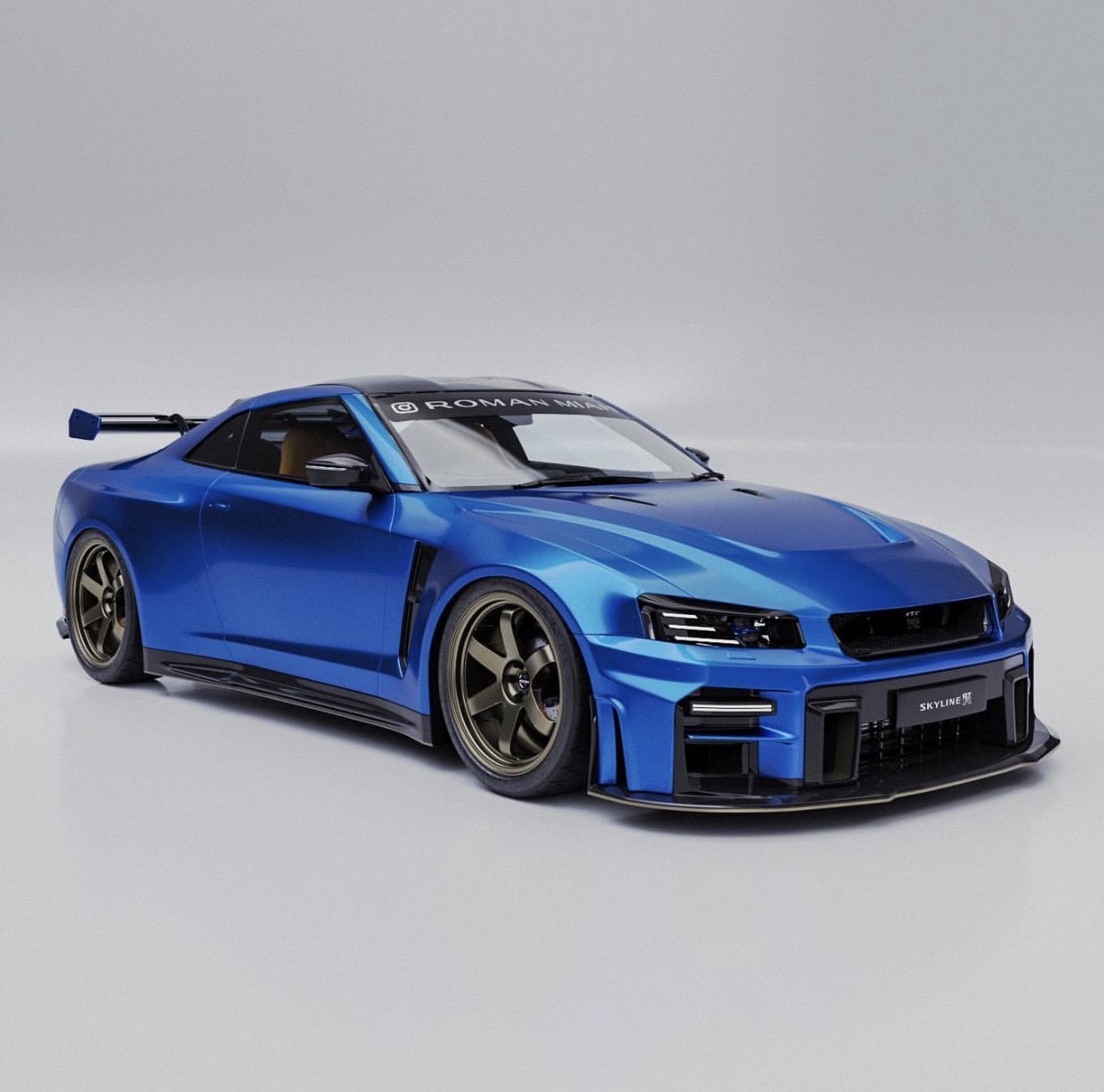 Car Porn on X: 2023 Nissan Skyline R36 GT-R concept