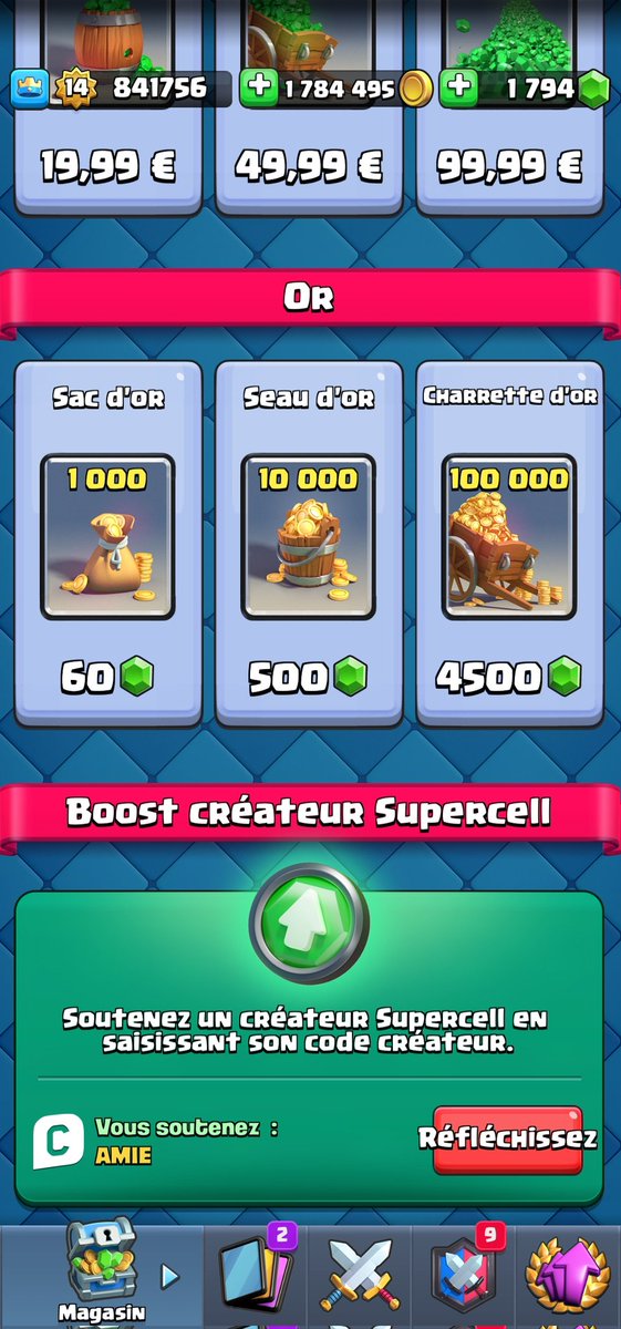 14_tir's tweet photo. @ANicoleClash @supercell @ClashofClans @ClashRoyale @komfort_v Code amie 😊
@TrinityeSport8 @merguez_op https://t.co/rkTYKKqoXB