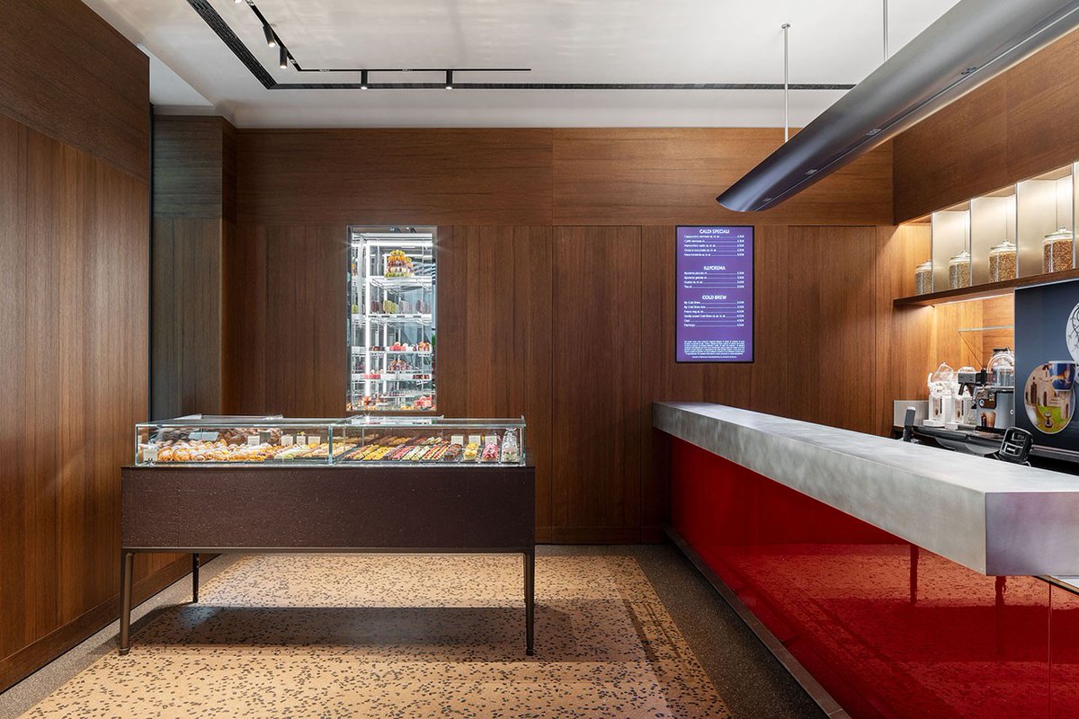cppluxury's tweet photo. Illy Cafe opens new flagship coffee shop in Milan design by architects Antonio Citterio & Patricia Viel
https://t.co/5hVmhDVKAt
#illy #illycafe #illycaffe #coffee #coffeshop #Milan #ViaMontenapoleone #renovation #redesign #ACPV #AntonioCitterio #premium #gourmet @illycaffe https://t.co/WdxAOiRFZm