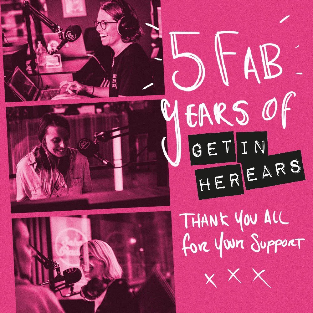 💕 Today marks five years since our little website went live! We're feeling super proud &amp; very grateful to all who've supported us, written for us, played for us &amp; just been a part of this wonderful journey! Here's to another 5 years of promoting new music we love 💕