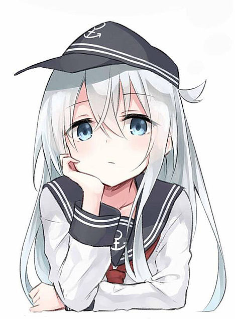 響(艦これ) 「響、灰色の魔女イレイナ、奏とかそうだけど灰色のロングの女の子がどうやらめちゃくち」|雪風🌟のイラスト