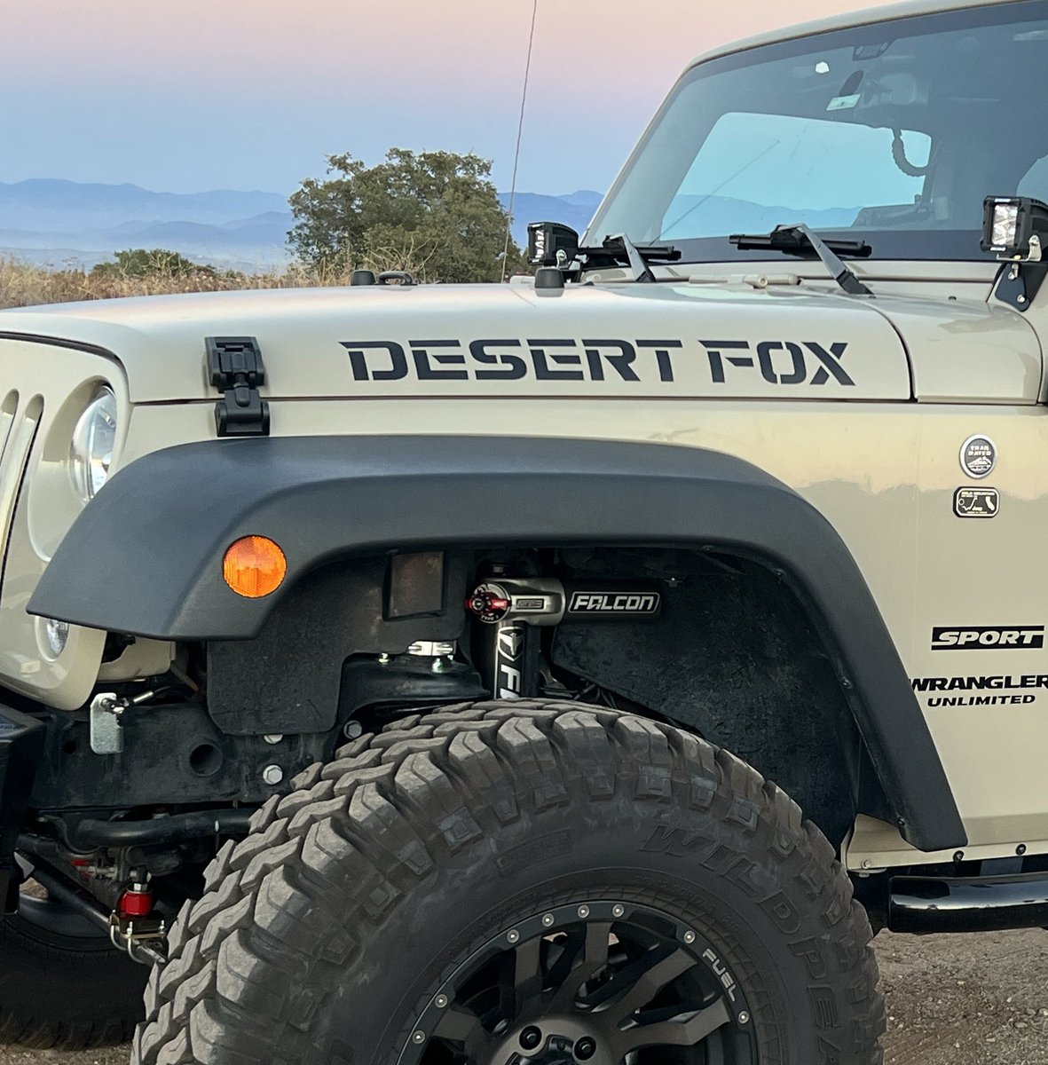 @THEJeepMafia IYKYK for the history buffs… and/or repping So Cal Desert 🌵 #NameYourCarDay #JeepJK