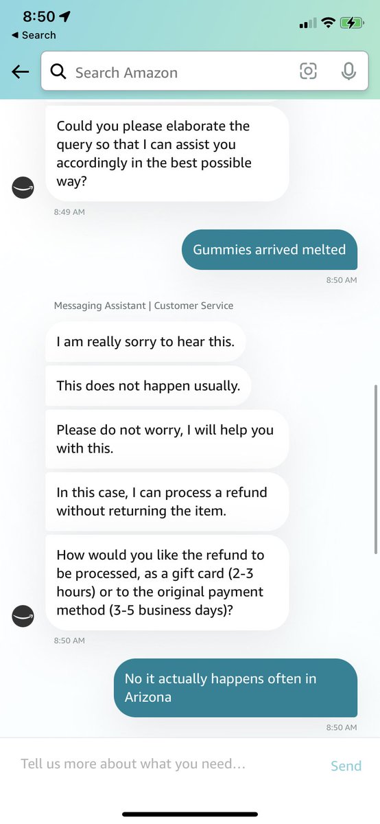 BAUer_Down's tweet photo. Not sure when I’ll learn my lesson on ordering vitamin gummies from Amazon https://t.co/E0tNEkzAQ2
