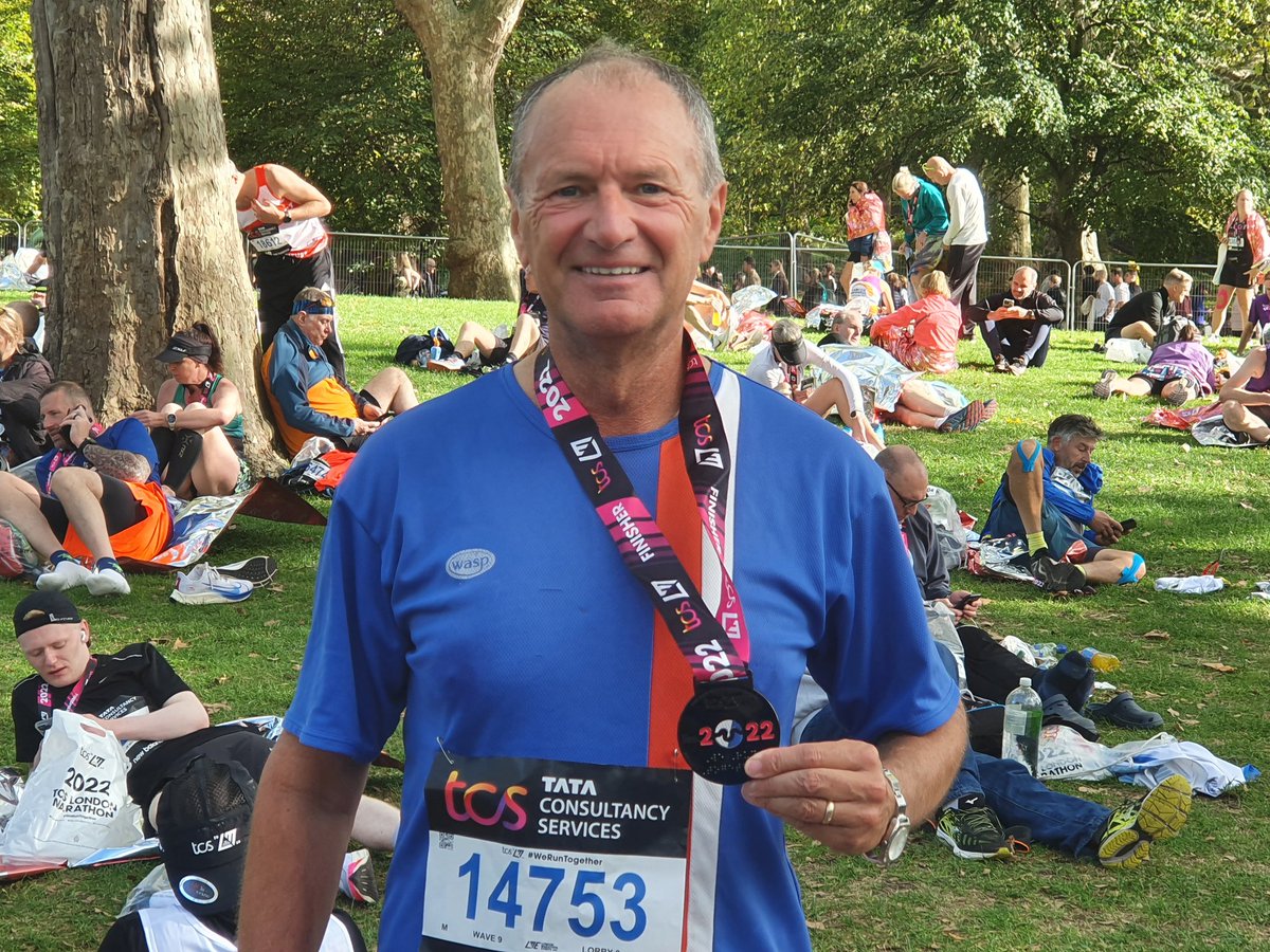 RayJohnson64's tweet photo. Perfect conditions for my 22nd @KABCorporate @kentblind #TeamKAB thanks for all your support @LondonMarathon https://t.co/4sxb1S5Y8O