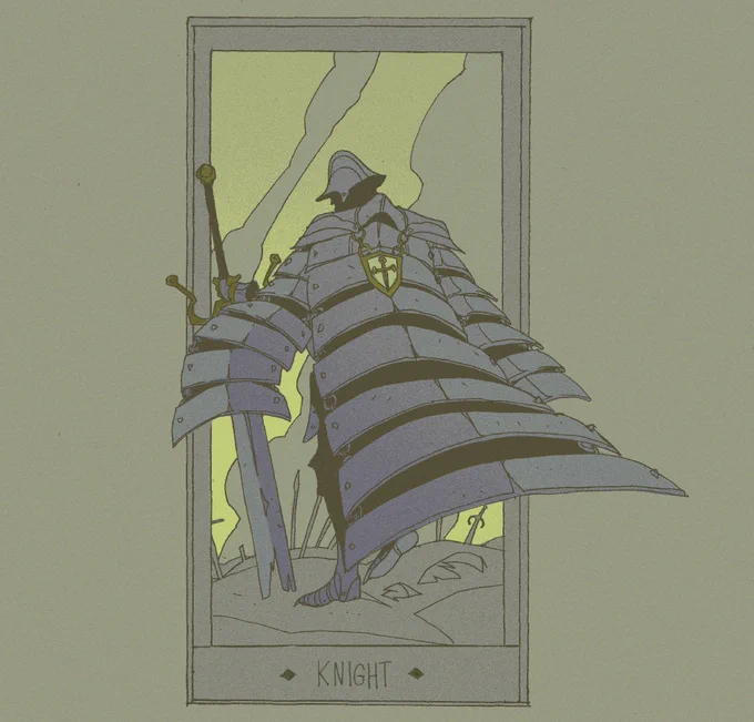 #cloaktober  day 2 the Knightcloak 