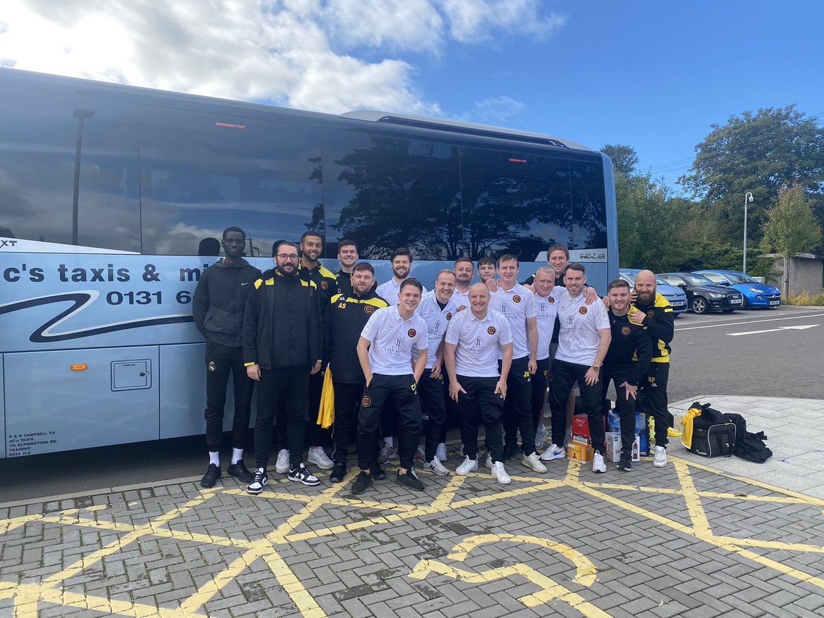 Edinburgh Caledonian (@edburghcaleyfc) on Twitter photo Scottish cup result! 🏆🏴
Into the third round after a 3-1 away win on a tight pitch against <a href="/ThornliebankAFC/">Thornliebank Thistle AFC</a> - All the best to them for season.
Great to see <a href="/ChrisJonesVocal/">Chris Jones</a> grab a hat-trick after missing the past few weeks🔥
Bendy bus on the way home from Glasgow..cman!! Scottish cup result! 🏆🏴
Into the third round after a 3-1 away win on a tight pitch against <a href="/ThornliebankAFC/">Thornliebank Thistle AFC</a> - All the best to them for season.
Great to see <a href="/ChrisJonesVocal/">Chris Jones</a> grab a hat-trick after missing the past few weeks🔥
Bendy bus on the way home from Glasgow..cman!!