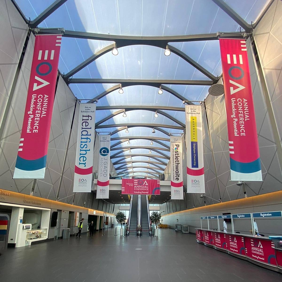 We're here at the ACC putting the finishing touches ahead of the #EOAConference starting tomorrow. 

See you all in the morning! #employeeowned
