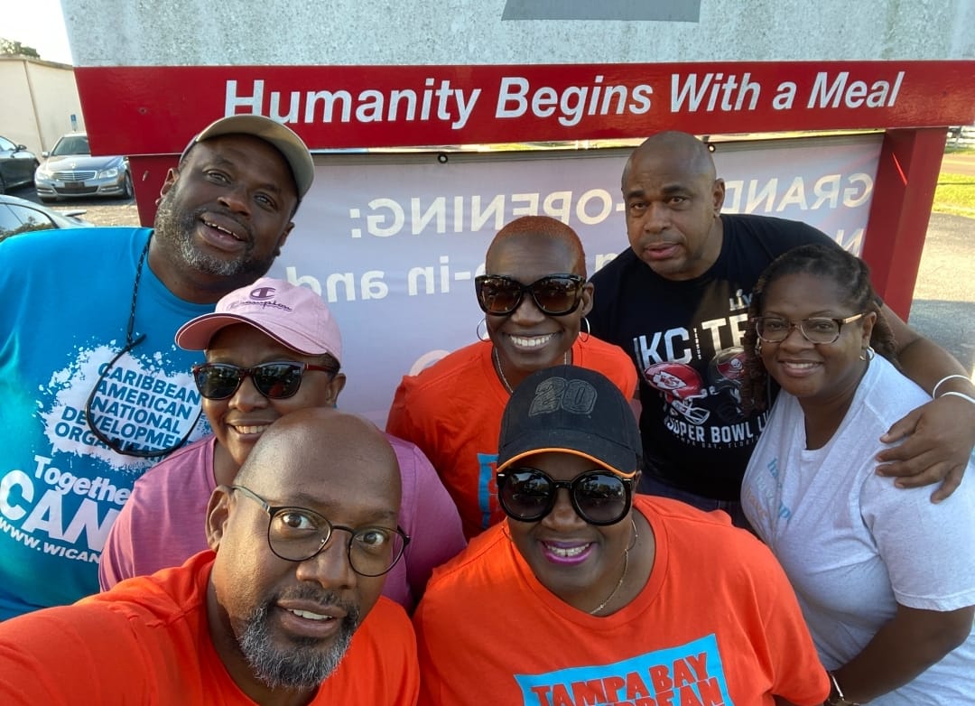 Partnered with @feedingtampabay and their free, full service TrinityCafe, we assisted in making sure everyone was fed! Together, we donated 160 meals to the various <a href="/USouthFlorida/">University of South Florida</a> Caribbean and Student organizations and the families served by <a href="/BayCare/">BayCare</a>! #FightingFoodandHunger