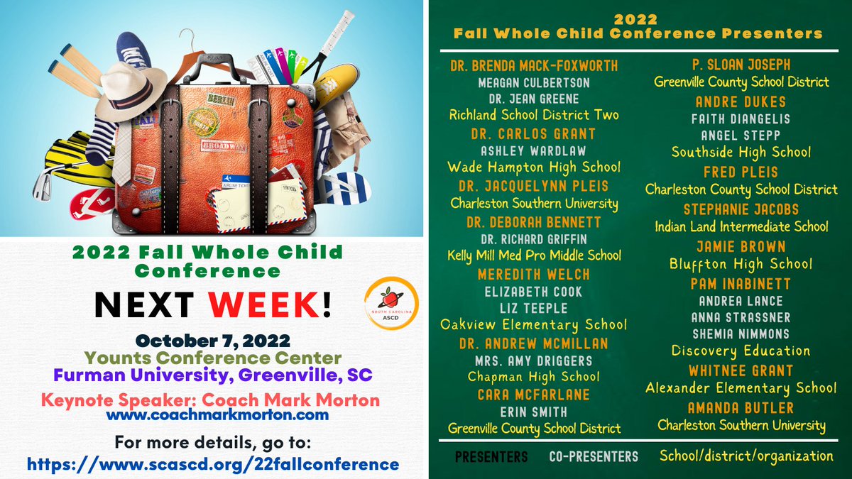 SC Association for Teaching, Learning, and Leading tweet media