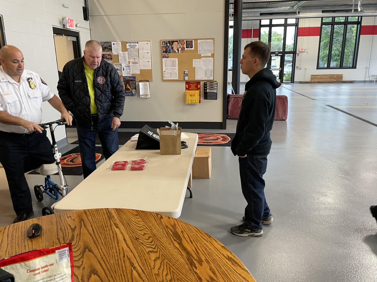 WhippanyFire's tweet photo. We are all set up and ready for the open house today. We hope to see you soon! https://t.co/V7hlxNUGeG