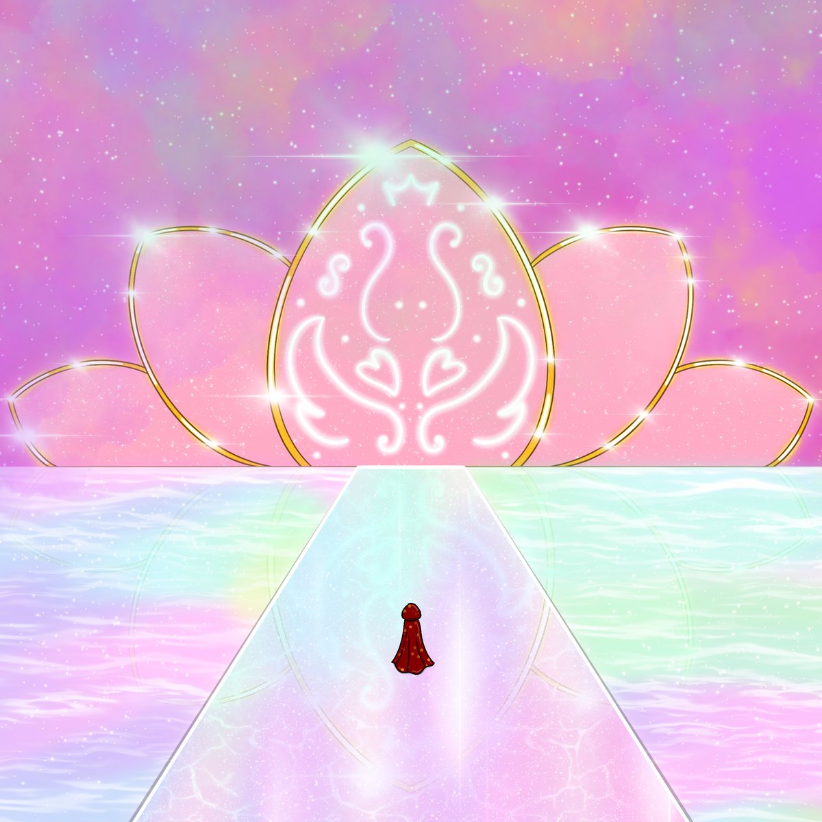 jellys_nft's tweet photo. "Lotus Gate... I'm almost home..." 
#JellyLore #JellysNFT #NFTCommunity #Storytelling https://t.co/ku5wVE2qIq