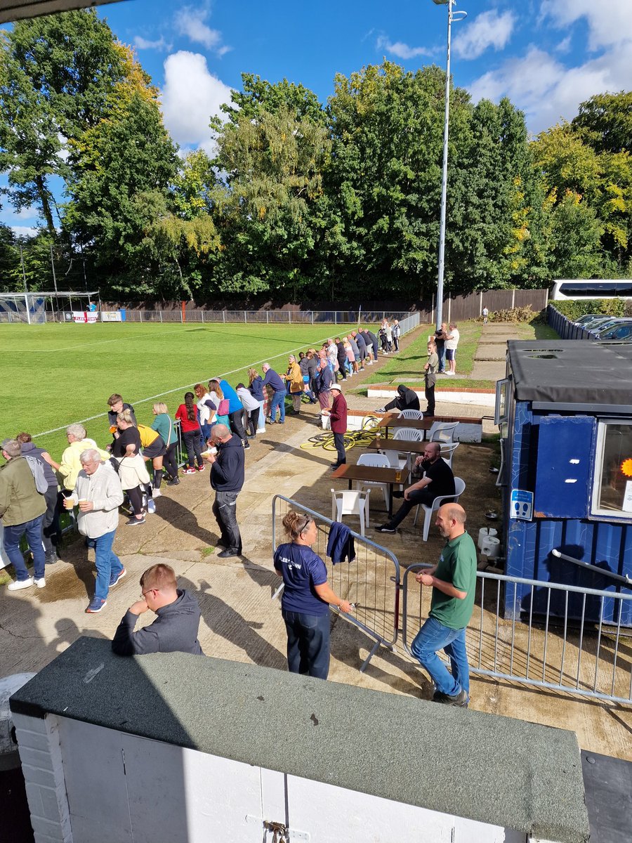 A record attendance today for our @FleetTown_LFC ladies in the Wonens FA Cup. Well done for all coming to show your support <a href="/FCFleetTown/">Fleet Town FC</a> #FT2GETGER #FACup #nonleaguefootball