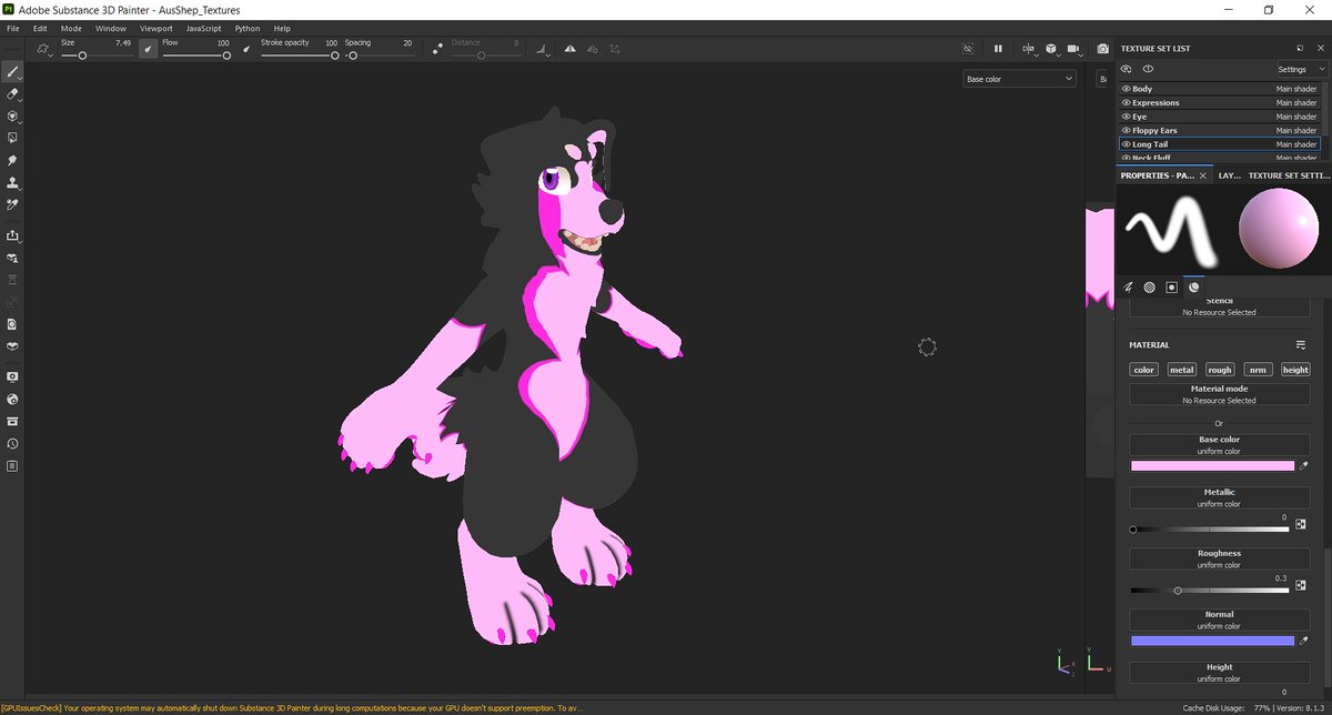 HarlynHyena's tweet photo. You all may have noticed that I've really been getting into avatar making/modding. It's honestly become a big passion of mine and I feel good knowing that I'm getting better at it every day. With that said~
#vrchatfurry https://t.co/Ugd4D0b4ko