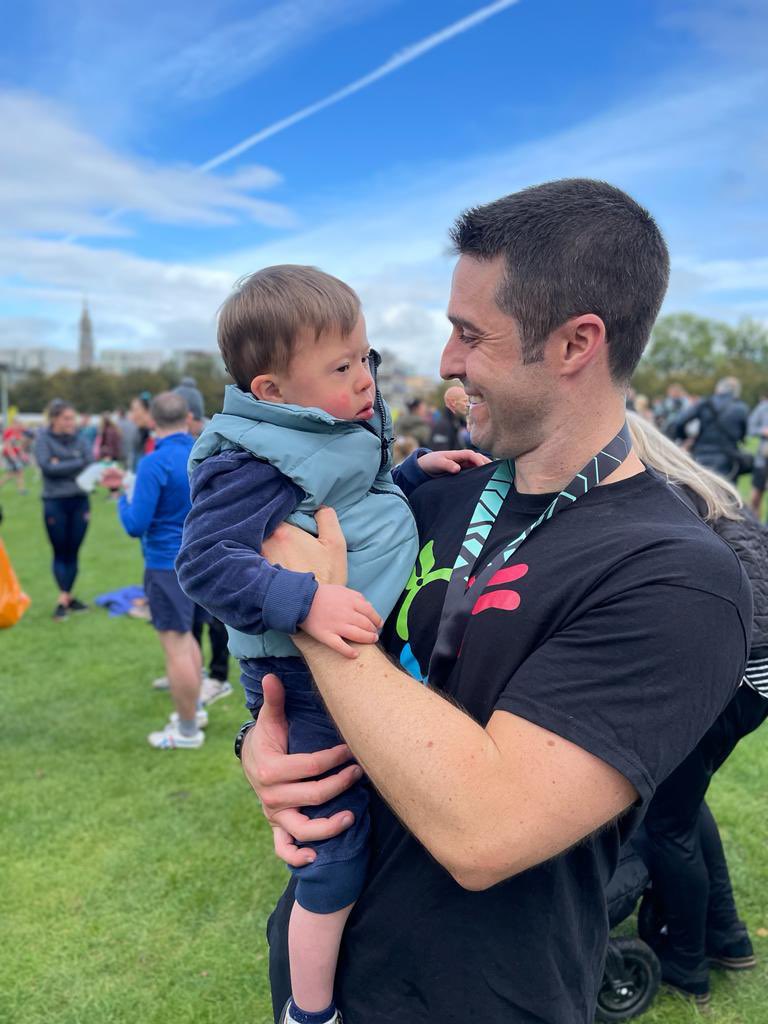 1:29:43 at the half. Tougher course than expected then out for a meal with fam. Good Sunday!