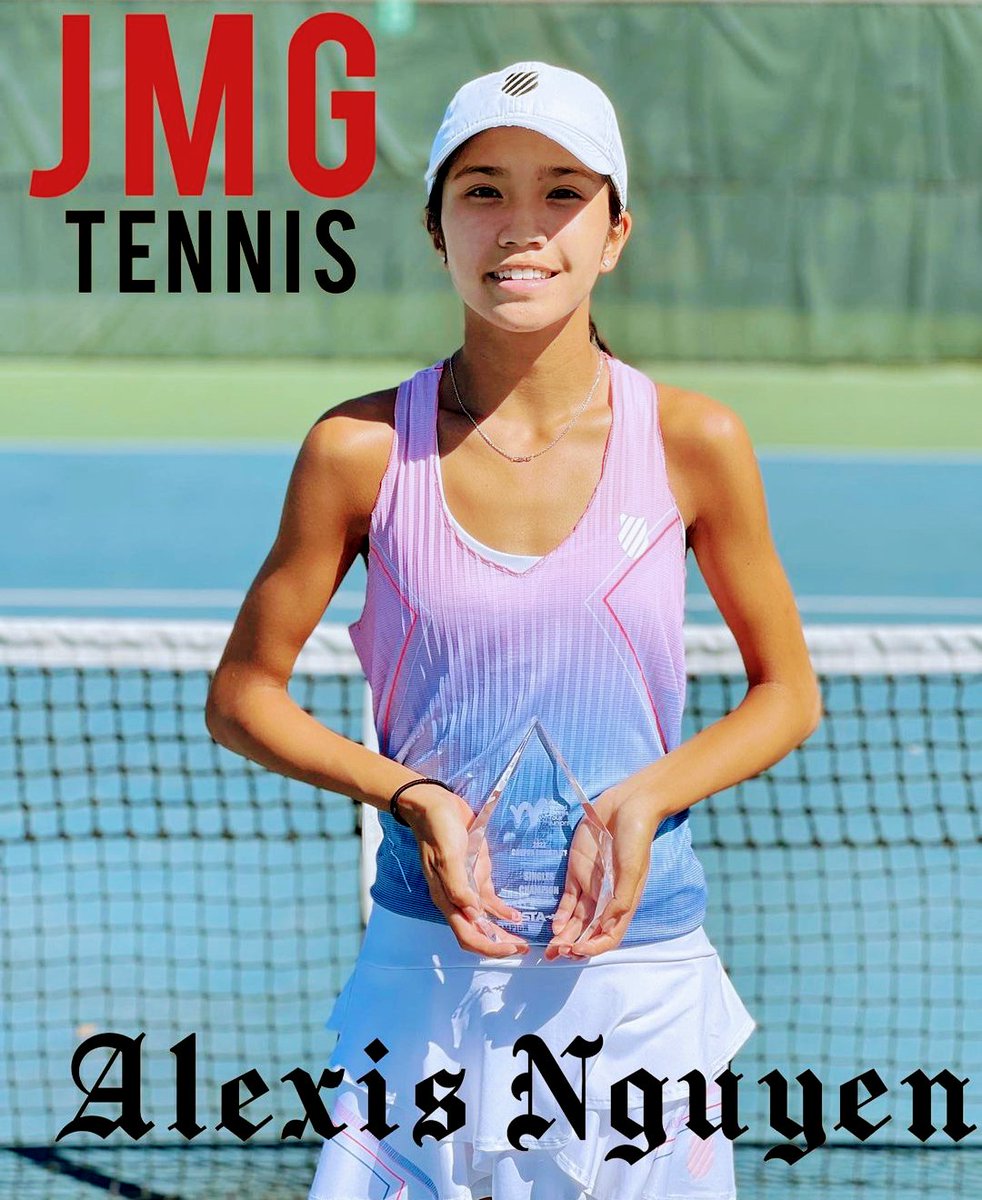 Alexis Nguyen (14)('07)🇺🇸 won her 1st ITF Junior🏆 @ G4 Corpus Christi, 63 63 vs Kayla Chung(15)🇺🇸. 

Alexis reached the QFs of 16s @ US Nationals in August.