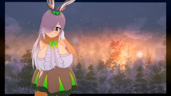 リデザインのヤブノウサギを配布します。以前のヤブノウサギとの髪色だけ違って雰囲気は似ていますが、基本の服装を含めていくつか服装が変更され、身体が少し大きくなりました。ダウンロードは下記のツイートにあります。

#けものフレンズ
#コイカツ 