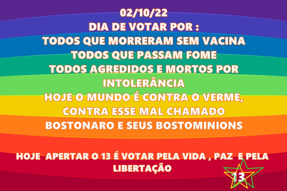 claudiofalatudo's tweet photo. TCHAU VAGABUNDO
internem quem for  Bolsonarista https://t.co/PHkL5yUp1T