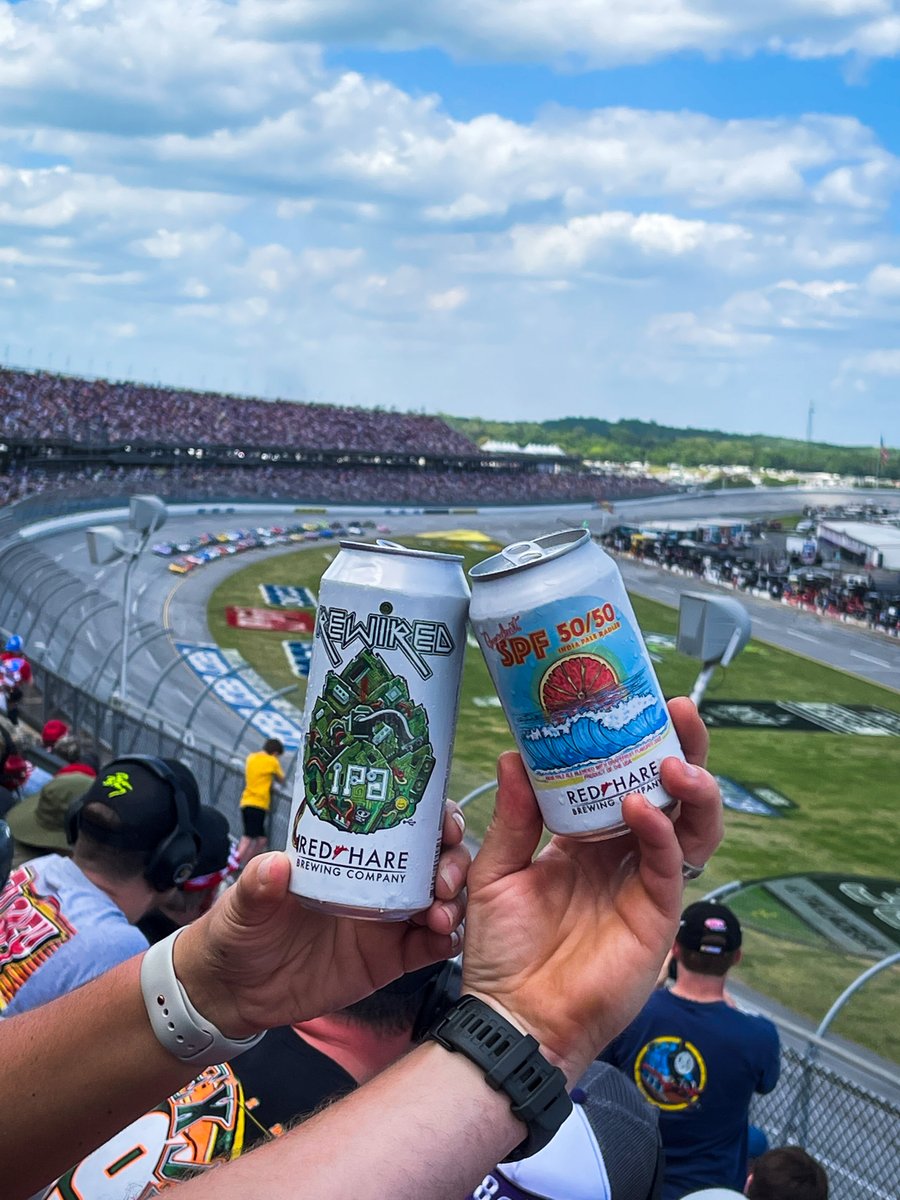 Cheers from Talladega! 🤘🏼😎🏁🏎