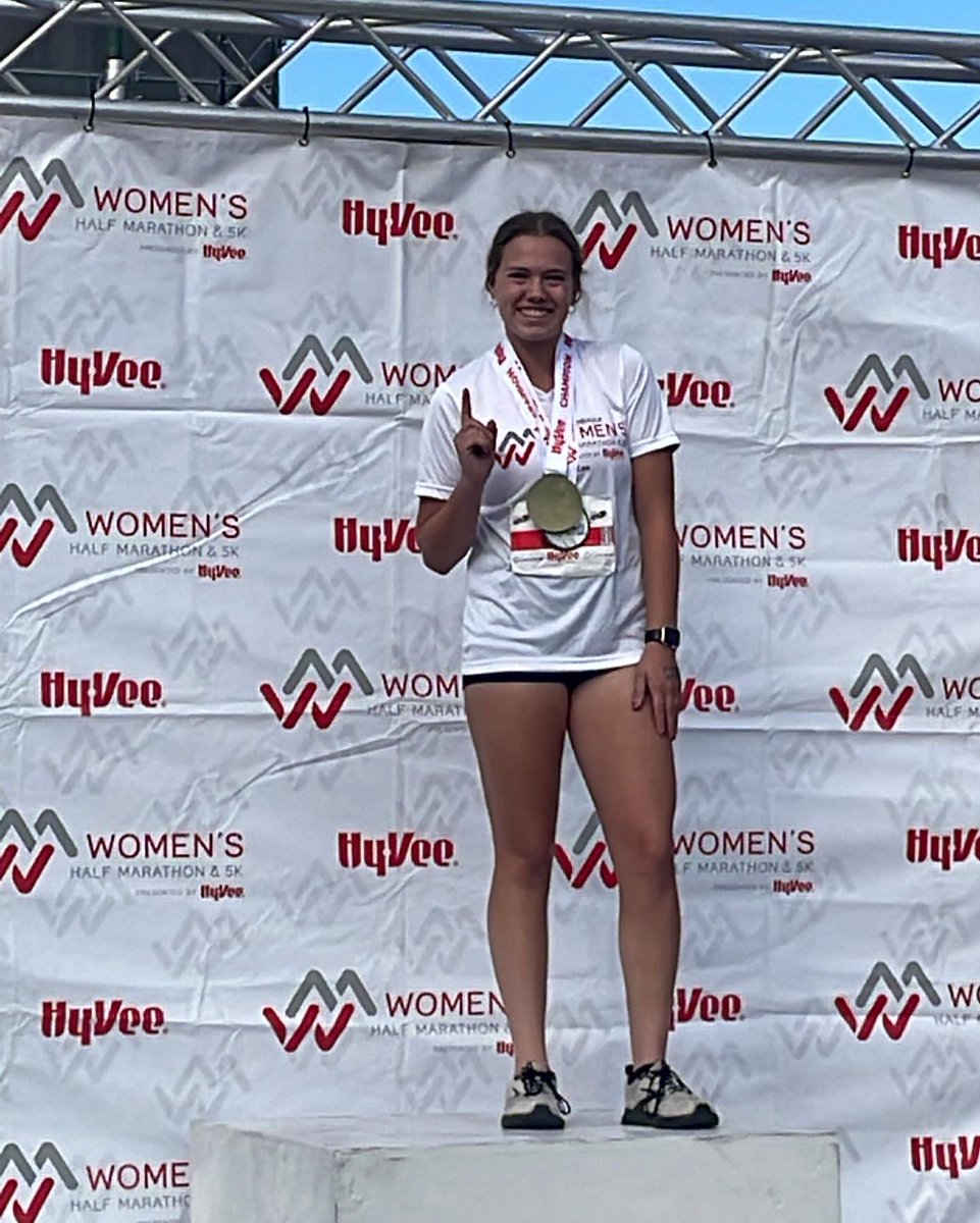 First half marathon, 15th overall, 1st in my age division!