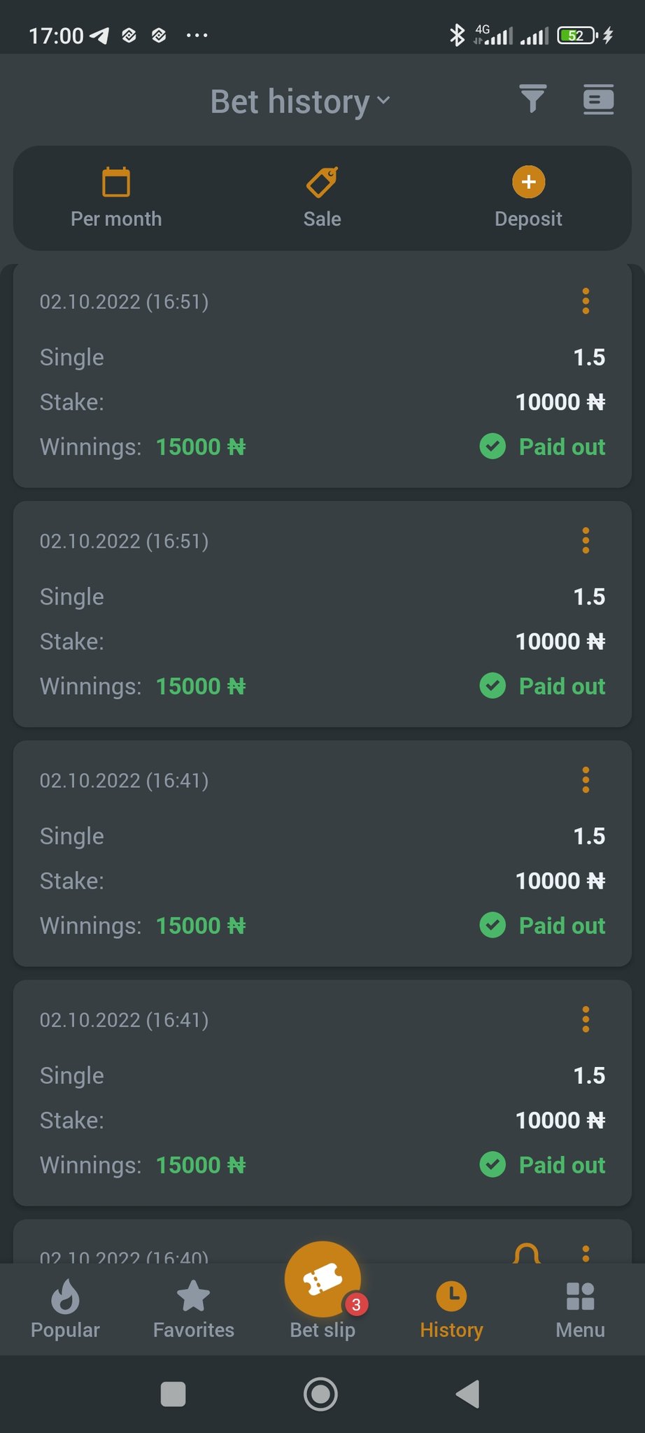 Bossolamilekan on X: Omo I don find one option and I'm making steady money  on it with inplay, I just watch the game and make money lol, join telegram  make i tell