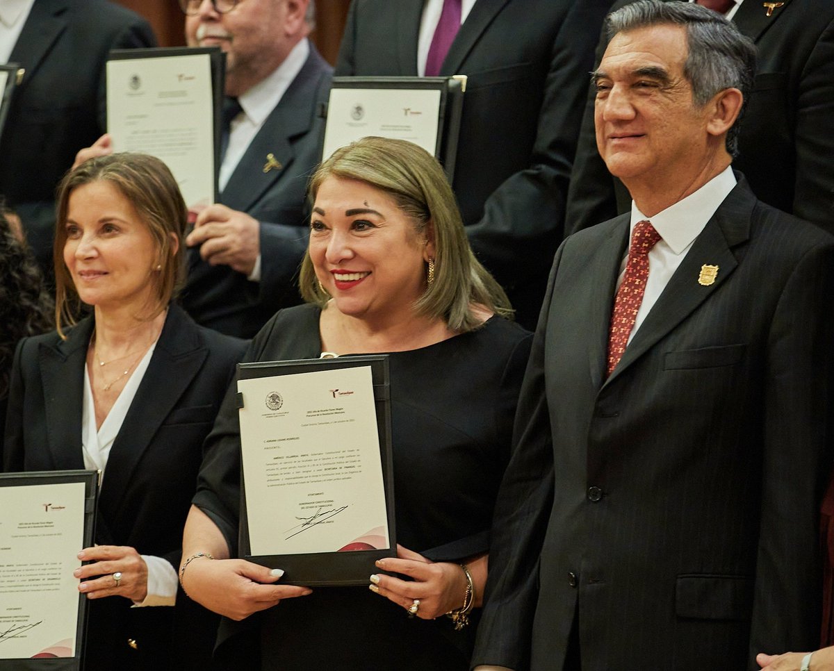 He solicitado licencia como Diputada Federal para hacer historia al convertirme en la primera Mujer Matamorense en ser Secretaria de Finanzas de #Tamaulipas.