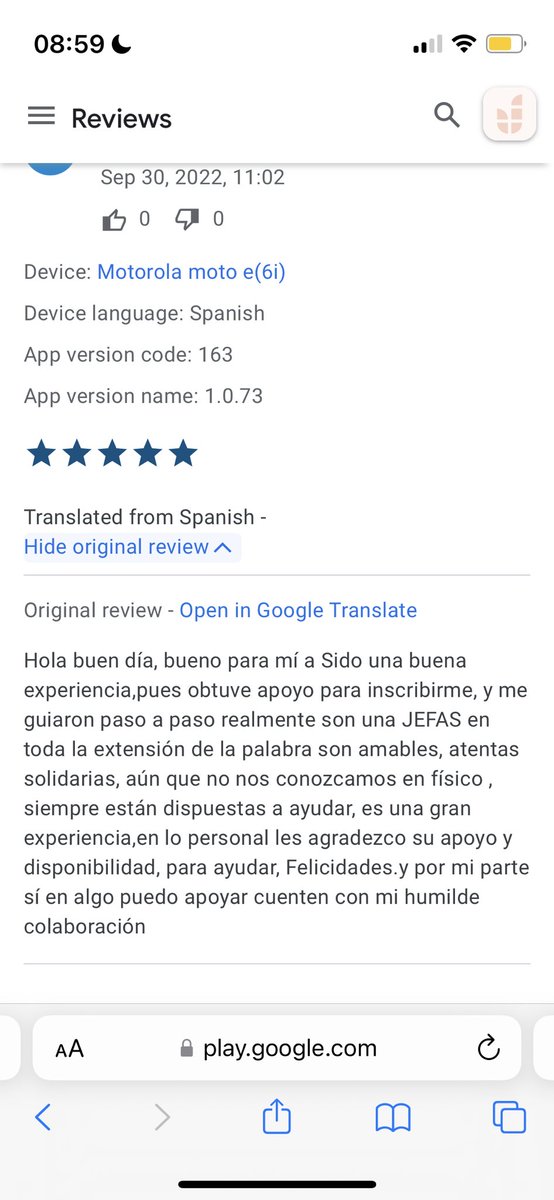 emmyagsmith's tweet photo. It is so moving to see hundreds of five-star reviews for @jefa_io 🧡

The sense of community and passion for our mission is so palpable. This one gets me: “If there’s anything I can ever support with, count on my humble collaboration.” 😭🙏 https://t.co/abt9qLALhP