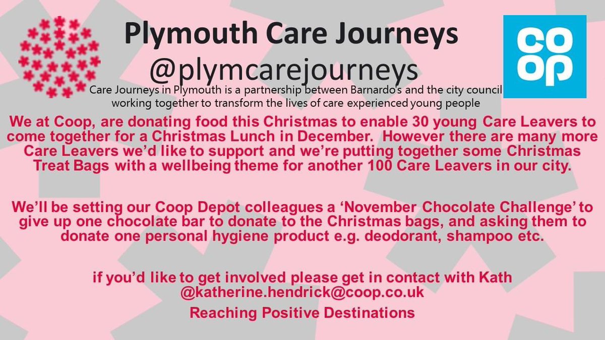 Do you have any curtains or duvet covers you no longer need?

I'm working on a project to make 100 Christmas Wellbeing Bags for young Care Leavers. The wonderful @logibearbunting has kindly offered to make 100 Tote Bags but I need to source material
plymouth.carejourneys.org.uk/about-us/