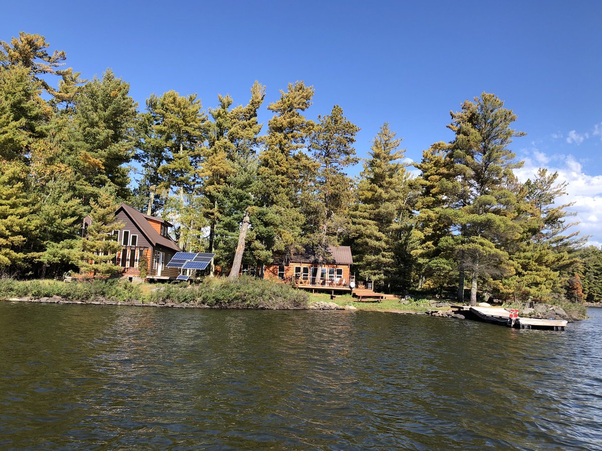 Jane_Gillon's tweet photo. @Melmaxjoe Just yesterday on our island on #RainyLake. We have composting toilets but have removed the summer water system for the year. That just leaves the outhouse.
#OnlyInNWO
#OnlyInMN
#WeShareALake https://t.co/B7XMZ3KJmU