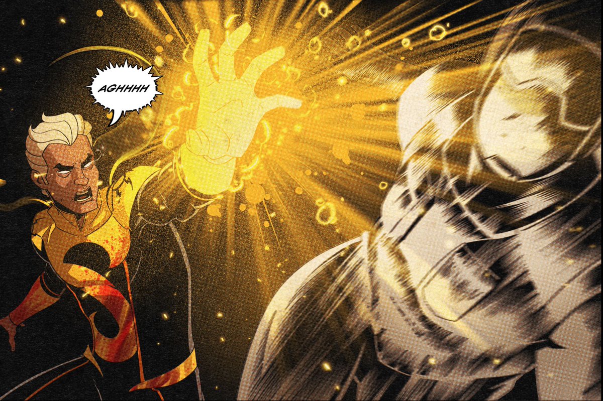 Issue 1 of my original comic ‘The Alpha Council’ is out now! The alpha council is set in a world where superhumans are controlled by the governments they represent and follows one big mystery, who murdered the world’s greatest superhero? arkintyagi.gumroad.com/l/akhua 

#indiecomics #oc